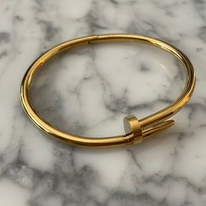 Gold Nail bracelet